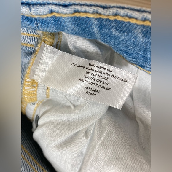 Bundle of Lane Bryant Mid Rise Boyfriend Black Light Wash Jean Shorts 14 Denim - Picture 7 of 16